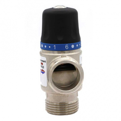 Термостатический смесительный клапан 1" ВР 35-60°C Vieir